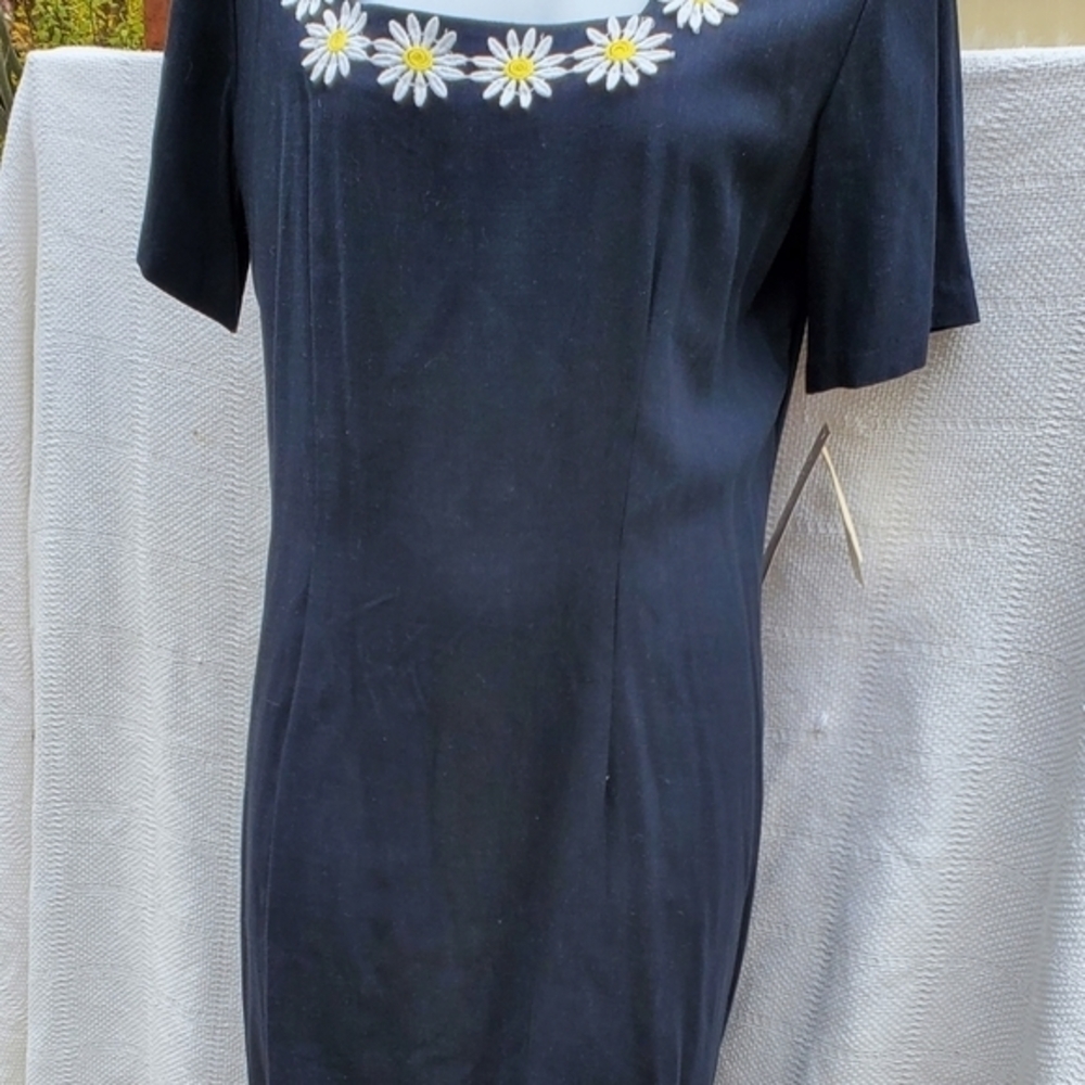 Vintage Plus Size Sweetheart Daisy Dress‎ 16 - Picture 7 of 15